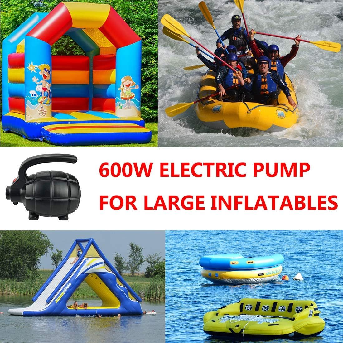 Portable 110V AC 600W Electric Air Pumps for Large Inflatables,Aftersea