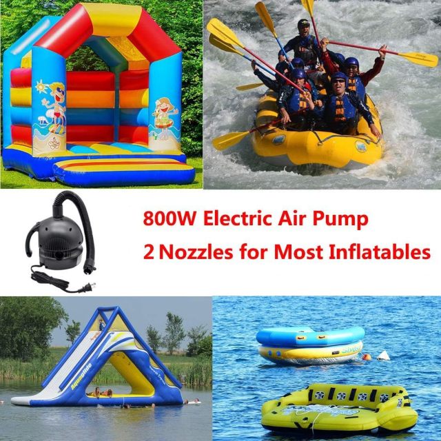 800W Electric Air Pumps High Power Quick-Fill Inflator Deflator Pump for Large Inflatables,Aftersea