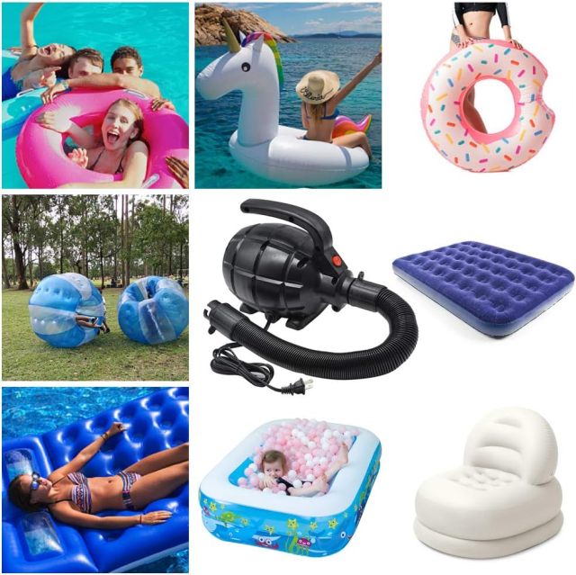 Portable 110V AC 600W Electric Air Pumps for Large Inflatables,Aftersea