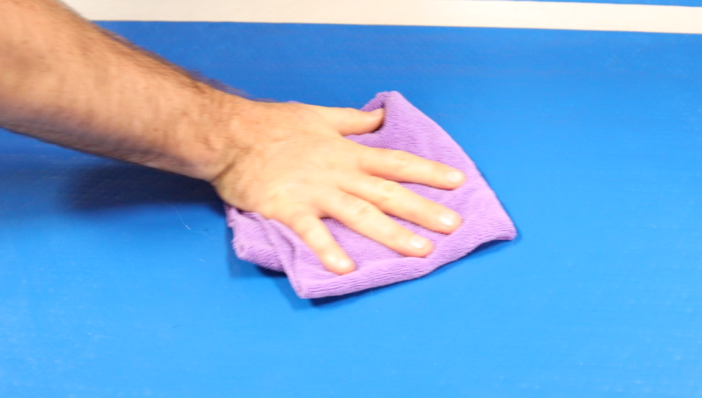 Step 2: Clean & Dry the Area - Aftersea