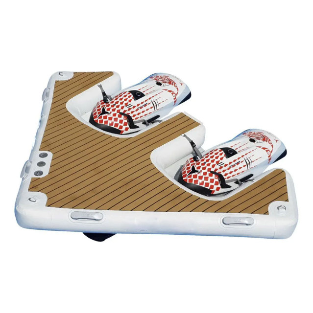 Commercial-Grade Inflatable Docks and Lounger for Jetski & Yacht Fleets Motor Boat Station,Aftersea