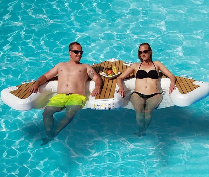 Commercial-Grade Inflatable Docks and Lounger for Jetski & Yacht Fleets Motor Boat Station,Aftersea