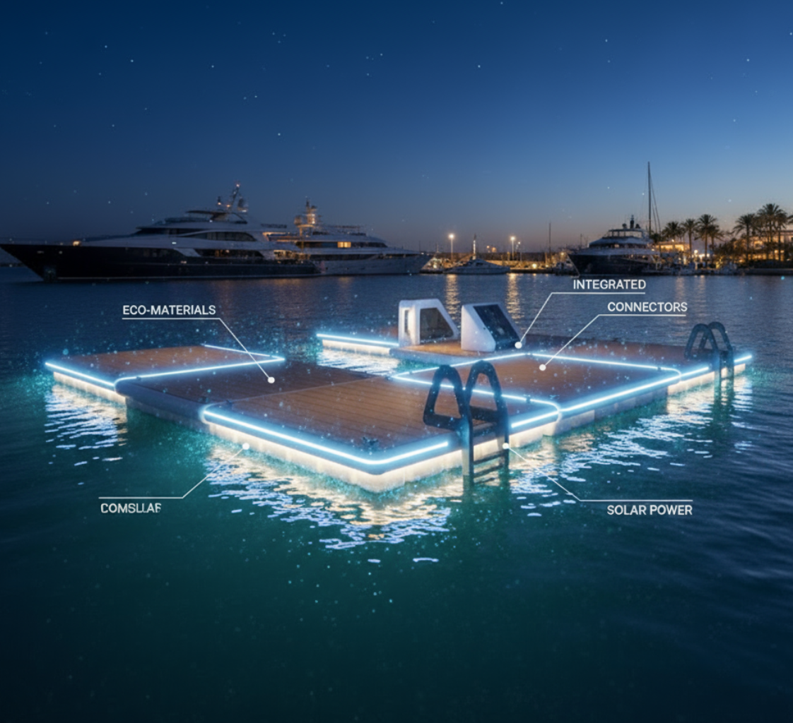 Future trends in inflatable dock ODM modular, sustainable, and smart docks