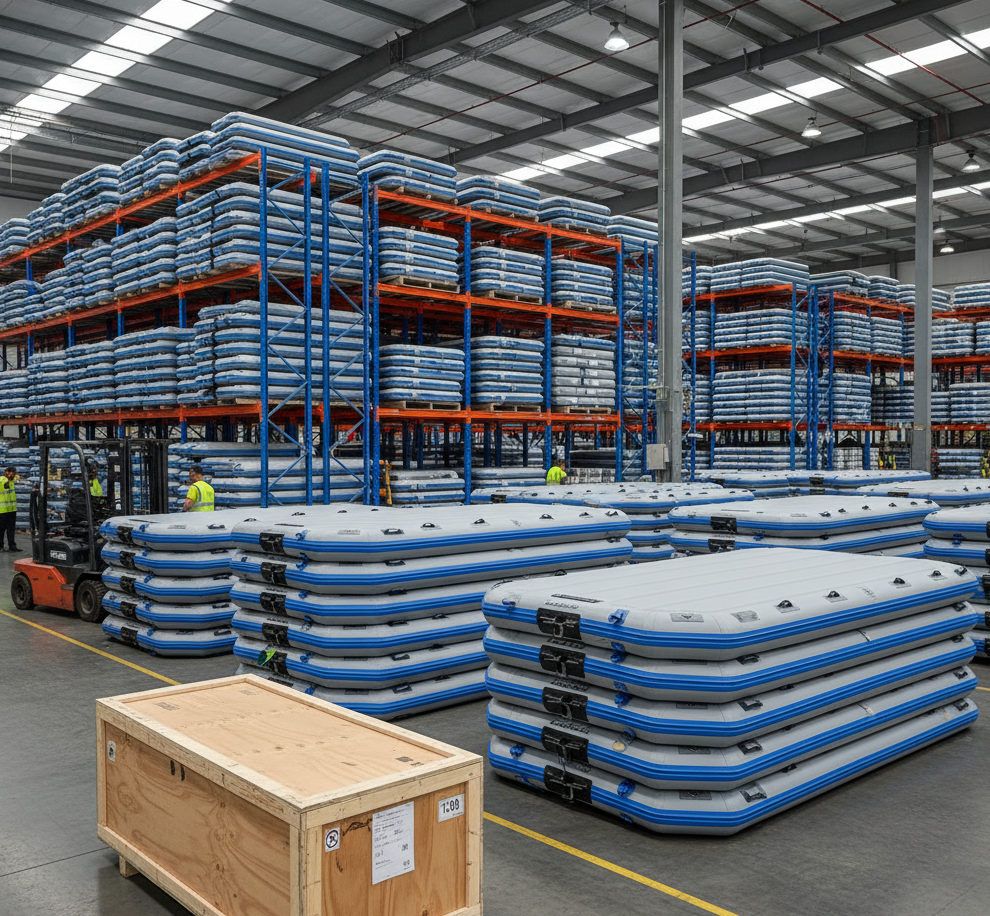 Trusted supplier warehouse for commercial-grade 10x10 inflatable docks