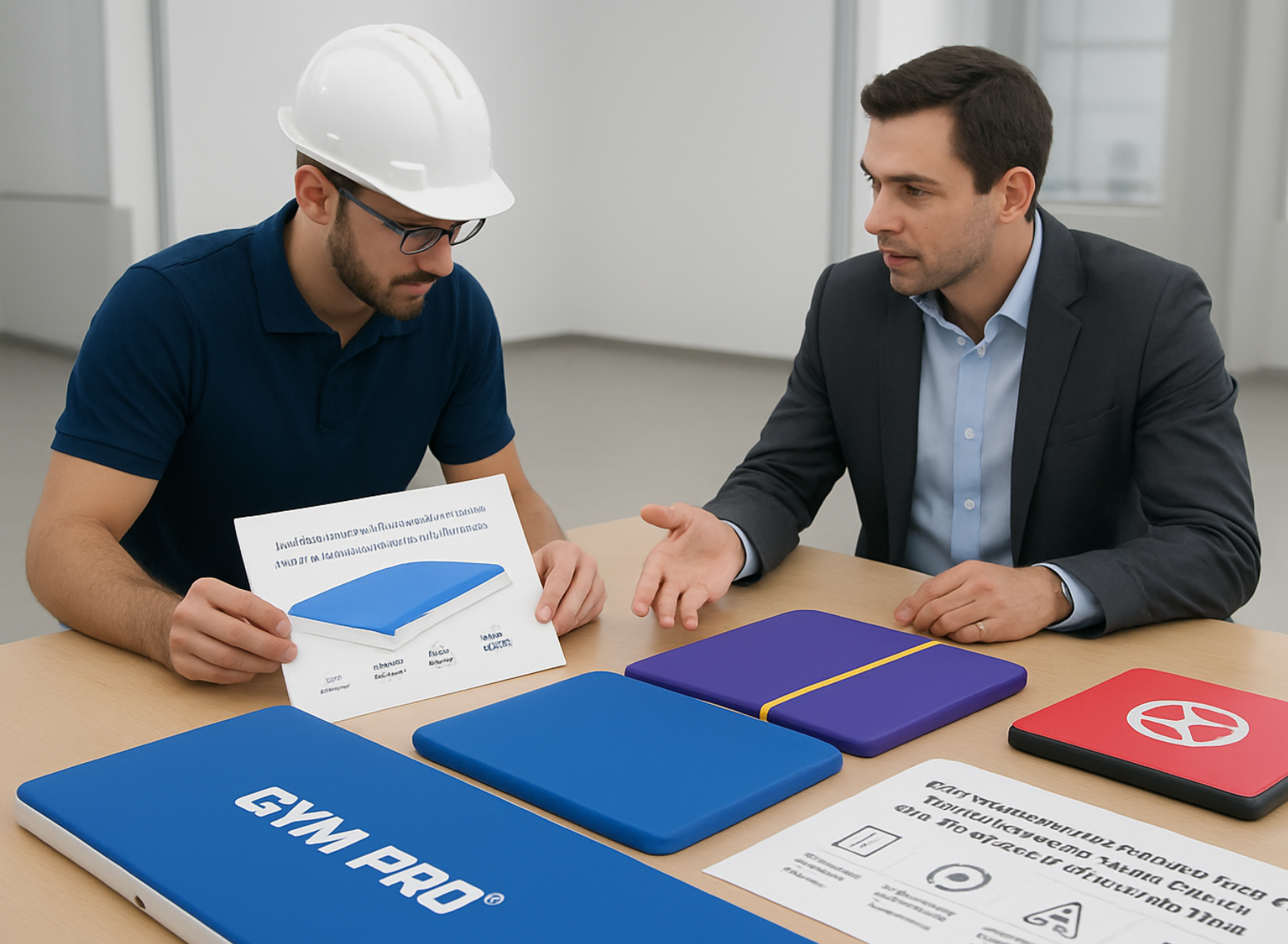 ODM collaboration for developing exclusive tumble air track mat designs