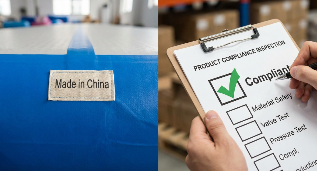compliance marking for customs clearance