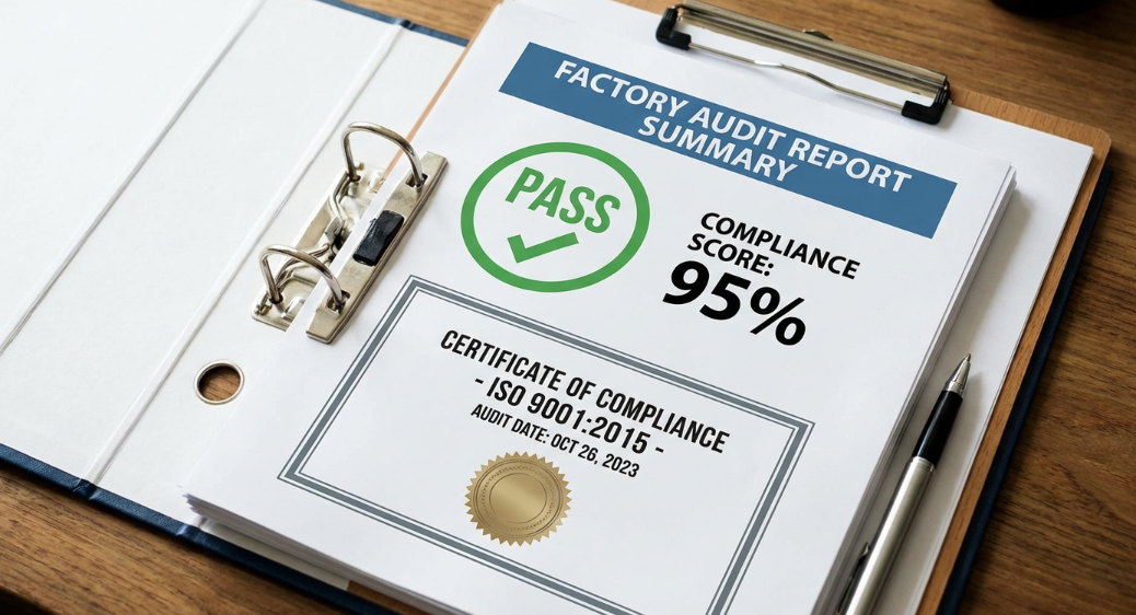 factory audit report score interpretation
