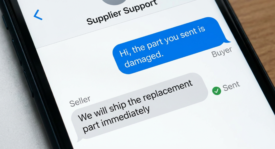 verifying supplier response time