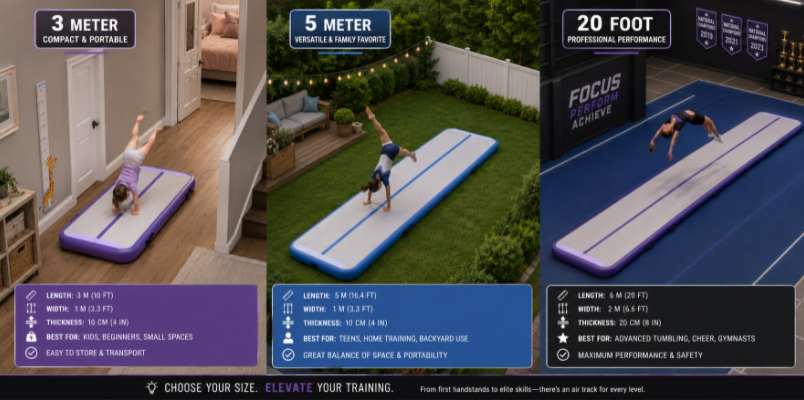 Air Track Mat Size Guide: How to Avoid Costly Mistakes