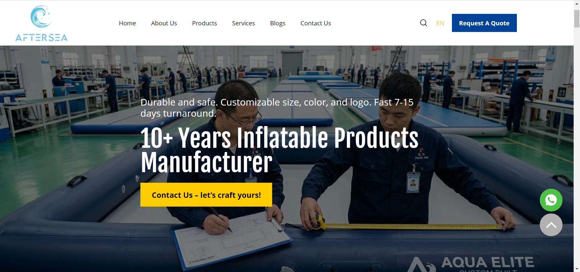 Zhejiang Aftersea Outdoor Products Co., Ltd.