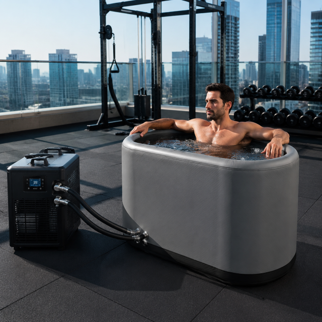 Commercial-Grade DWF Inflatable Ice Bath Tub | Custom OEM Cold Plunge,Aftersea