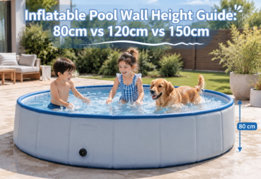 80cm inflatable pool for kids and pets