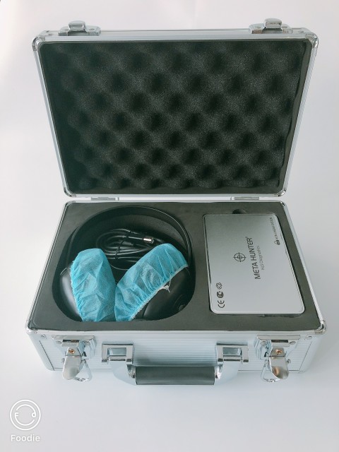 Sliver model Meta Hunter Bioresonance Machine for human body-Chakra version