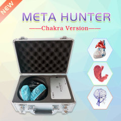 Sliver model Meta Hunter Bioresonance Machine for human body-Chakra version