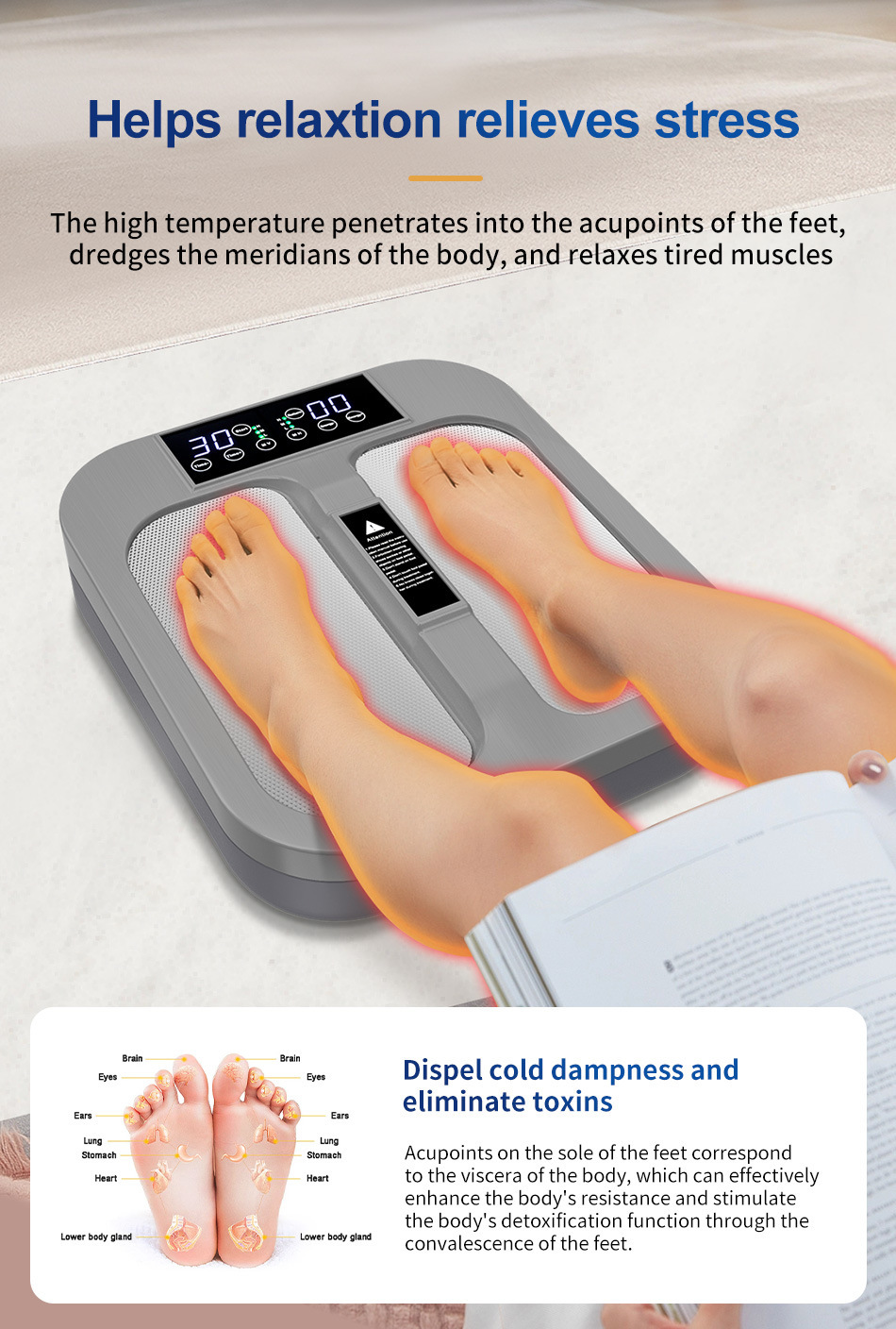 Biophilia TMT-Foot Terahertz Magnetic Therpay device