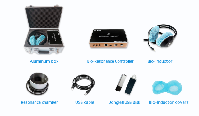 Metatron 4025 Hunter Bioresonance Machine for human body diagnosis and therapy