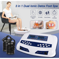 3 in 1 Dual Ionic Detox foot spa