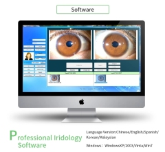 The Newest Iridology Analyzer support Skin and Hair LENS