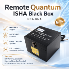 ISHA Quantum Meta Black Box: Remote Scalar Wave NLS Healing Device