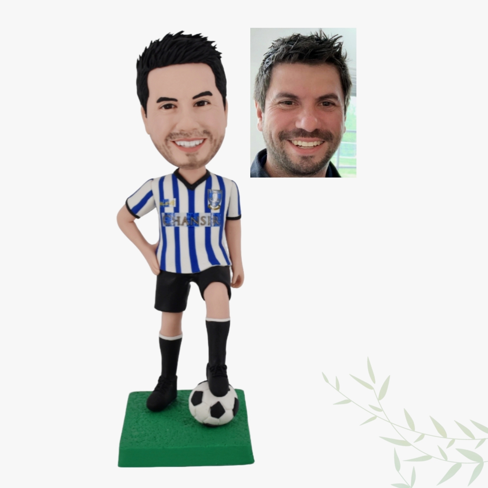Custom Father Bobblehead, Personalized Boss Male Bobbleheads