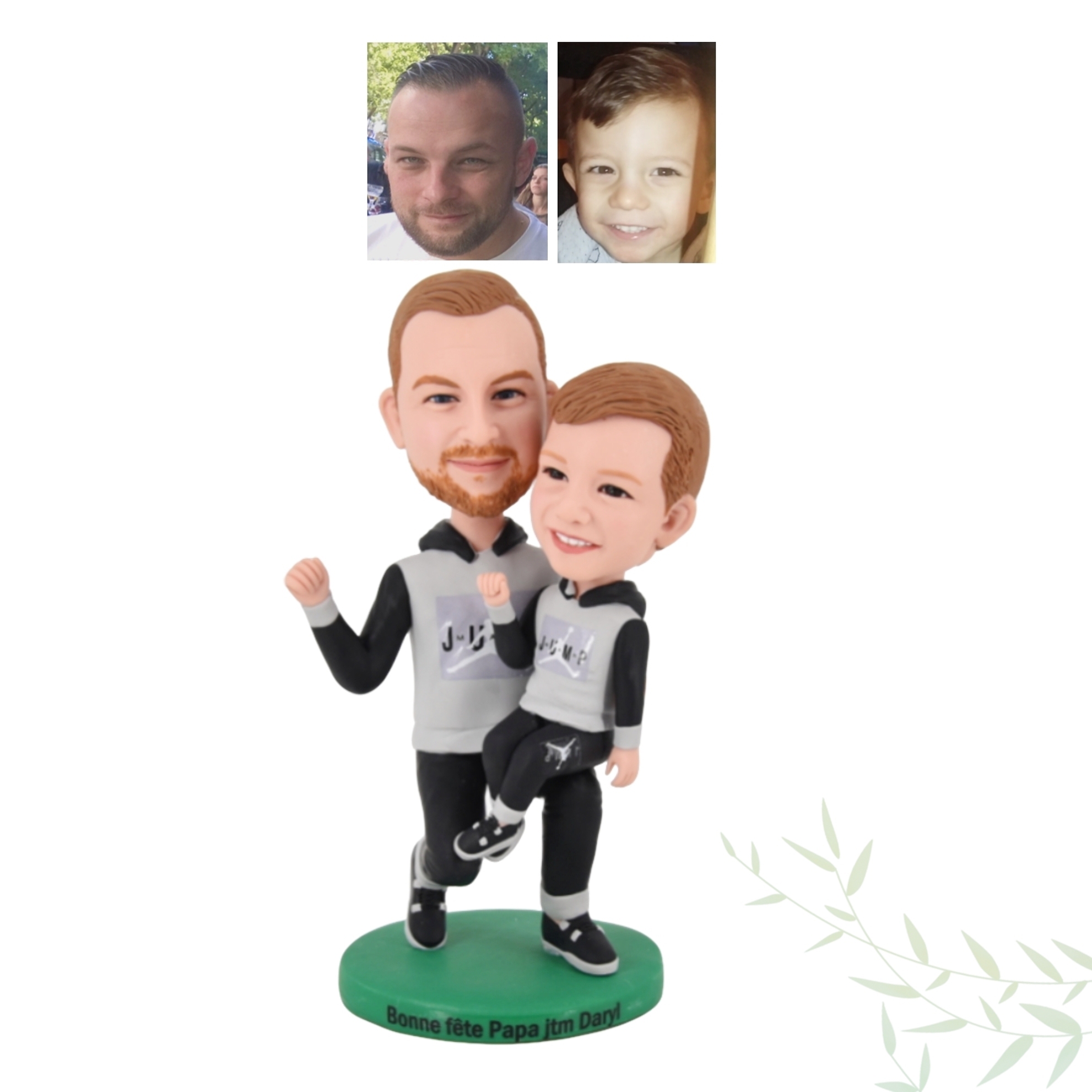 Custom Father Bobblehead, Personalized Boss Male Bobbleheads