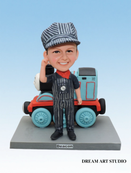 Custom bobbleheads - kids,personalized kids  bobbleheads, cake decoration figurines,gifts for parents