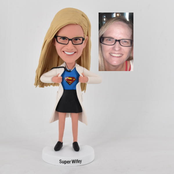 Customized Doctor Superman Bobblehead