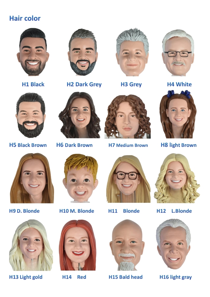 Handmade Bobbleheads Bulk for Groomsmen