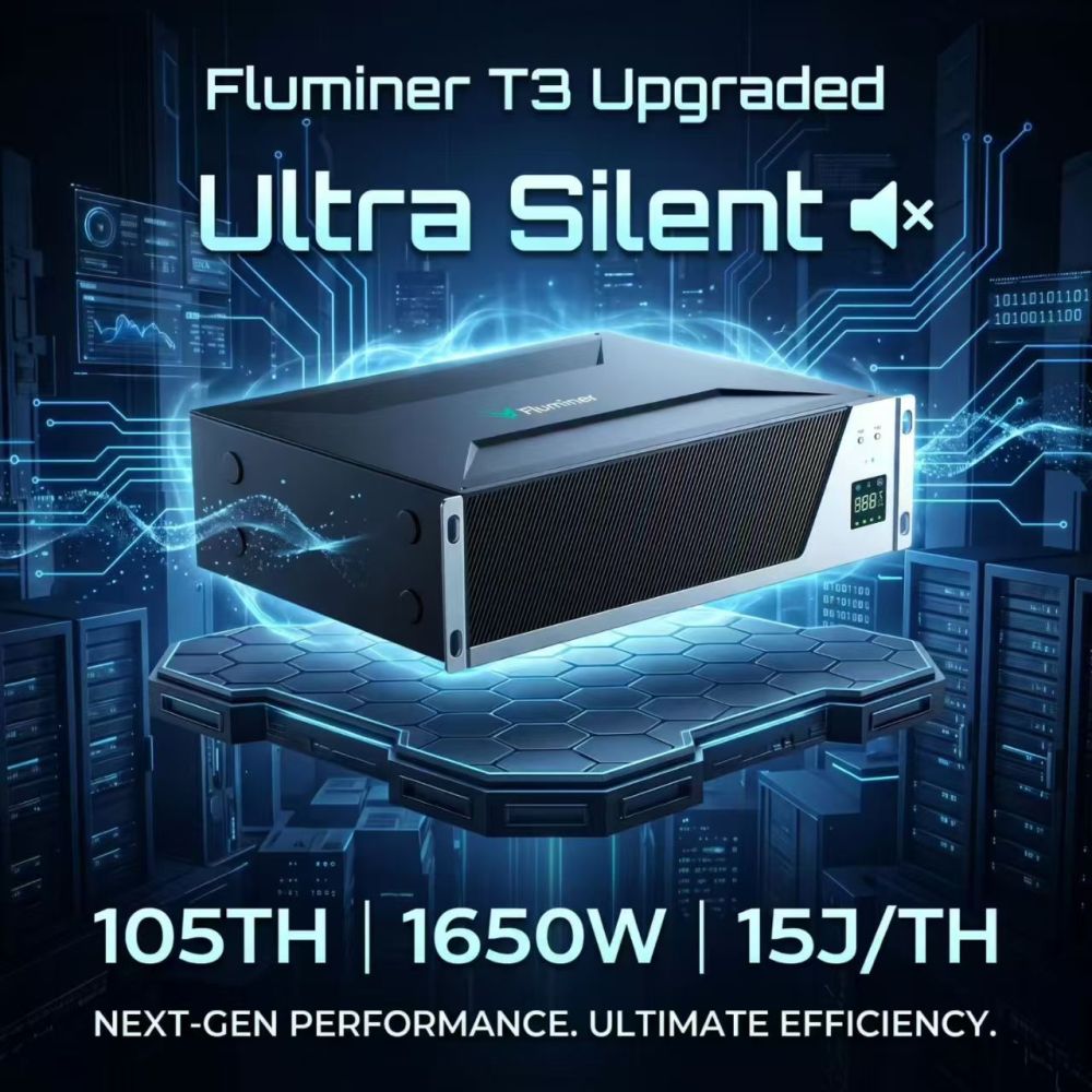 Fluminer T3 home silent Bitcoin miner