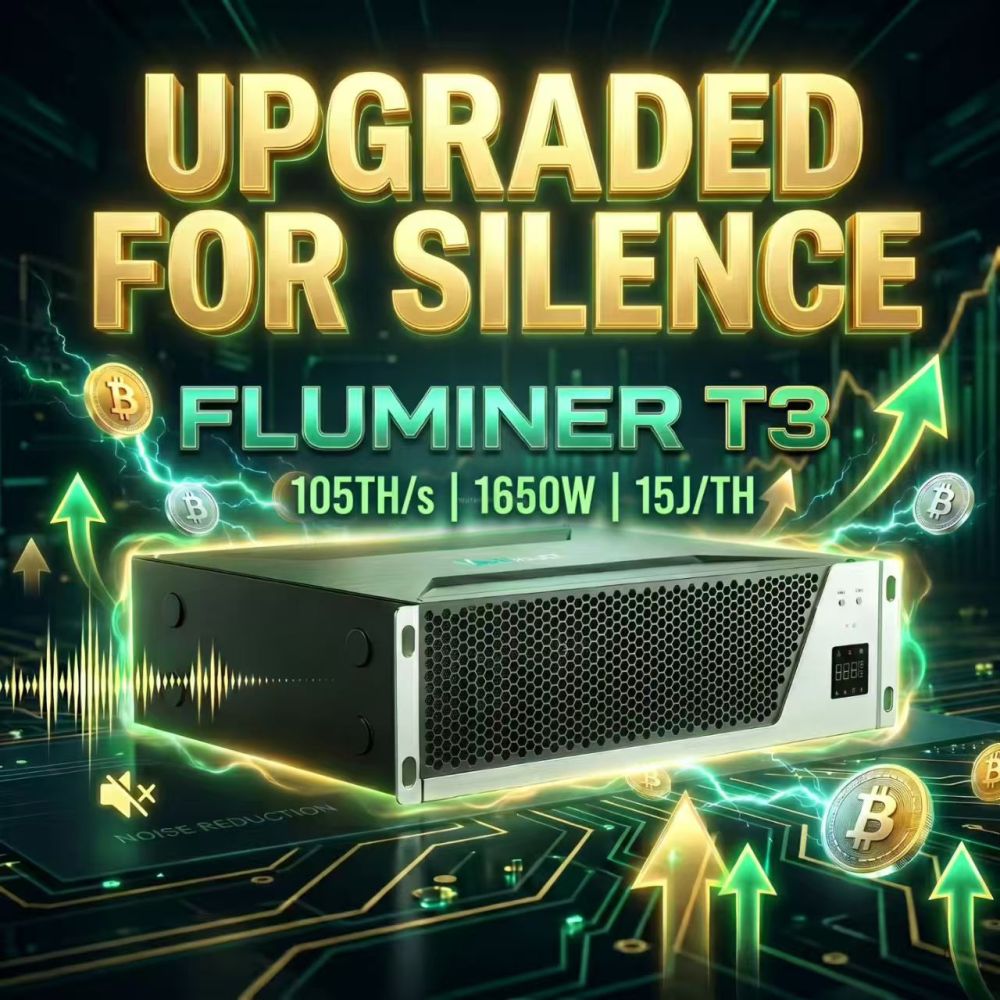 Fluminer T3 home silent Bitcoin miner