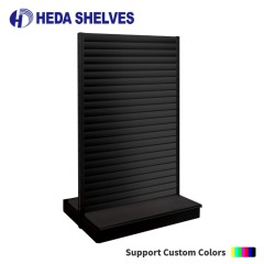Double Sided Slatwall Gondola Shelving