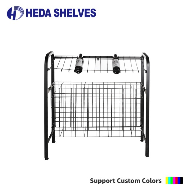 Wire Wine Holder Display Rack for Retail Stores