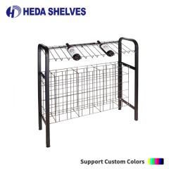 Wire Wine Holder Display Rack for Retail Stores