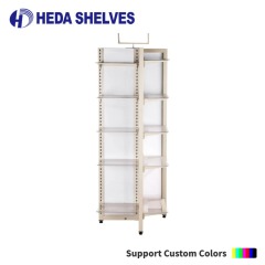 Four-Sided Acrylic & Steel Display Stand