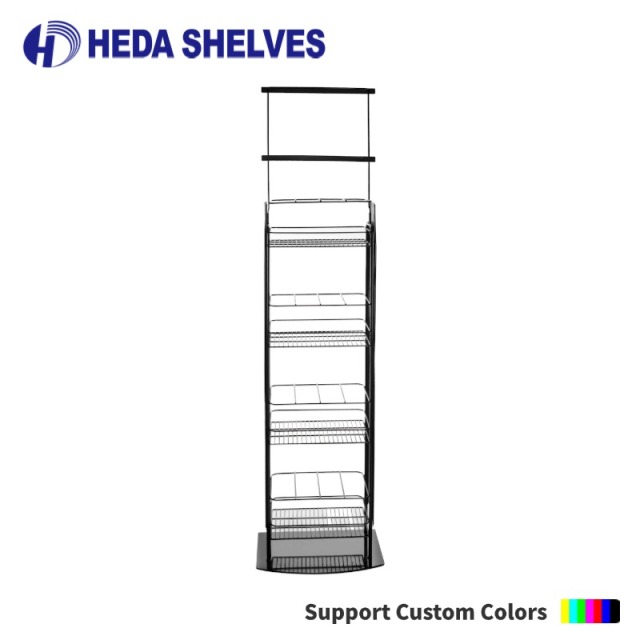 Wire Display Stand with Side Graphics