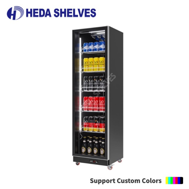 Modular Upright Glass Door Beverage Cooler