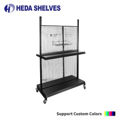 Mobile Gridwall Display Stand for Retail