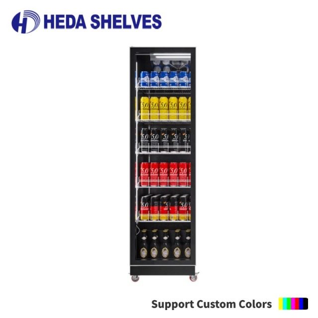 Modular Upright Glass Door Beverage Cooler