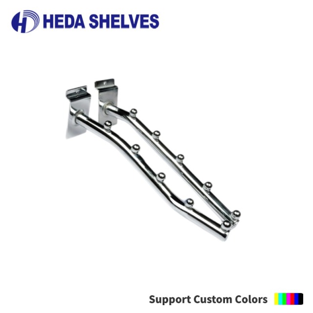 Customizable Metal Hooks for Shelving