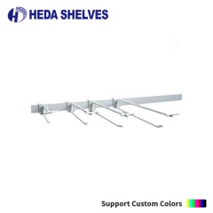 Customizable Metal Hooks for Shelving