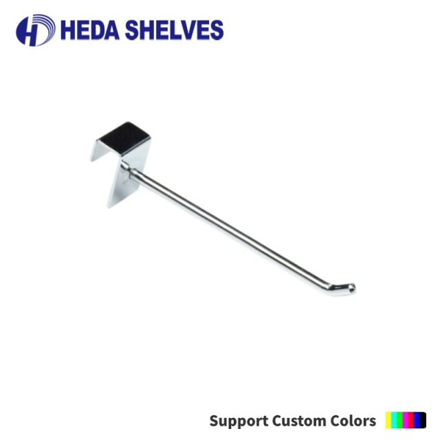 Customizable Metal Hooks for Shelving