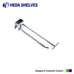 Customizable Metal Hooks for Shelving