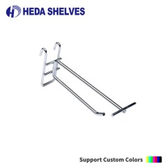 Customizable Metal Hooks for Shelving