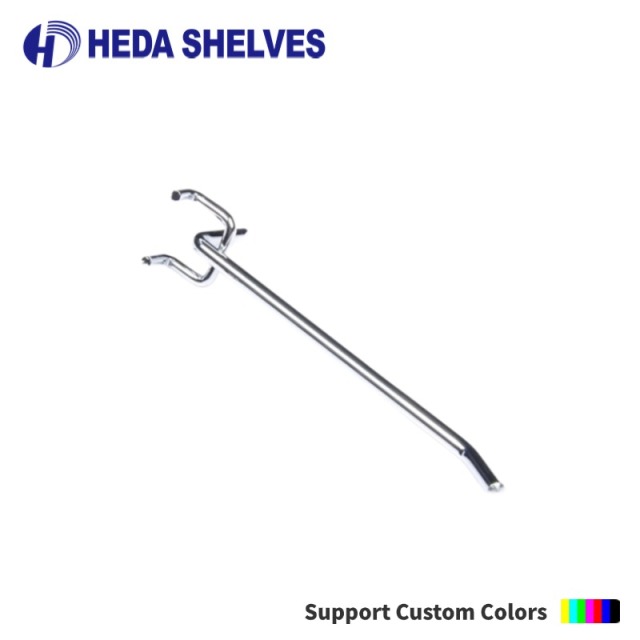 Customizable Metal Hooks for Shelving