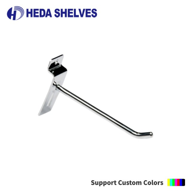 Customizable Metal Hooks for Shelving