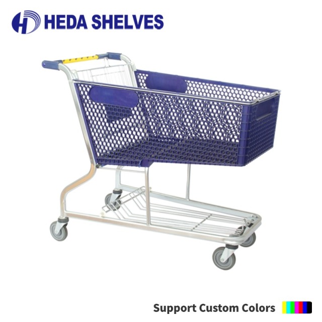 Lightweight Plastic Shopping Cart