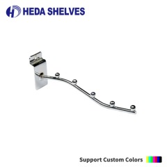 Customizable Metal Hooks for Shelving