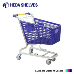 Lightweight Plastic Shopping Cart