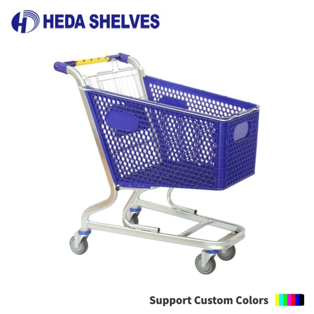 Lightweight Plastic Shopping Cart