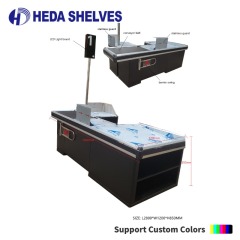 Supermarket Checkout Counter Modular Retail Cashier Table